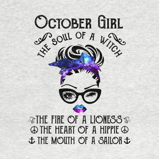 October Girl The Soul Of A Witch The Fire Of Lioness by Vladis